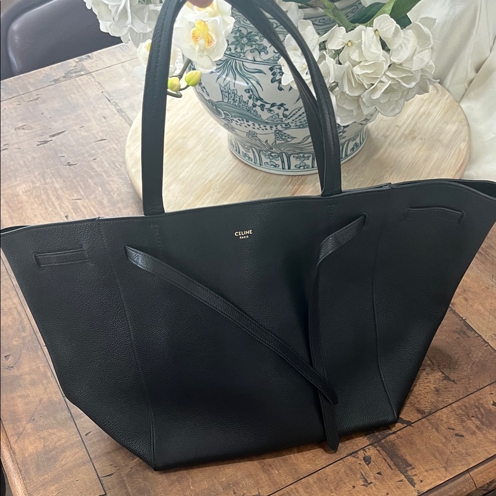 Celine Elegant Black Tote Bag